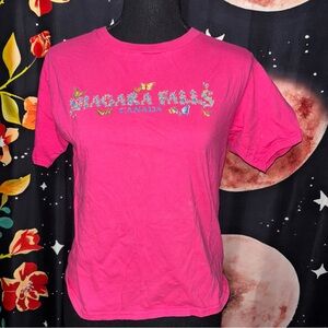 Gildan Hot Pink Niagara Falls T-Shirt